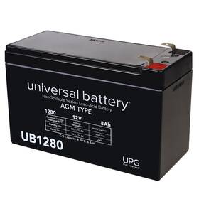 Ub1280f2sp Upg Ub1280f2 12v 8ah Sla F2 Terminal Battery Solar Panel