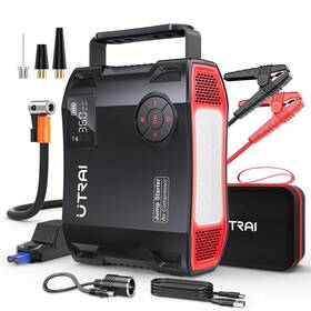 69e23b5d8c50a447583f528a Utrai Jump Starter With Air Compressor 7000a 27000mah Car Box 150psi