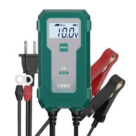 Vebu Vb-acdc5-01 5a Smart Battery Charger And Maintainer - Automatic For 6v/12v Lead Acid/lithiu