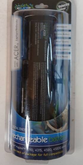 Velocity 812376011340 Charge Rechargeable Battery Works With Acer Look Pics For Compatibility
