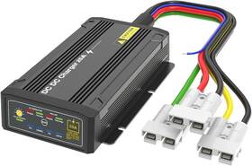 Sku7824-25a-lzbus Venveal 12v 25a Dc To Mppt Charger Ip68 Waterproof Smart Battery Dual Input