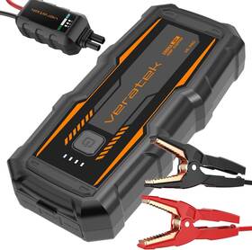 1000a Veratek 797457535390 V6 Pro Car Battery Jump Starter Portable 6.0l Gas And 3.0l Diesel 12v