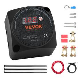 Vevor 197988391524 Dual Battery Isolator Kit Smart For Atv Utv Rv Camper Truck
