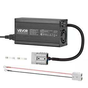 Vevor 313056372374 12v 20a Lithium Battery Charger 14. 6v Ac-dc Lifepo4 Smart With Ander