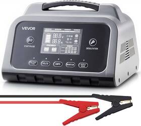 Vevor 445002341363 Smart Battery Charger 12a 6v 12v 24v 36v 48v Lithium Lifepo4 Lead-acid