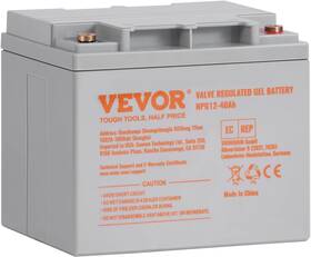 Npg12-40ah Vevor Deep Cycle Battery 12v 40ah Agm Marine Rechargeable