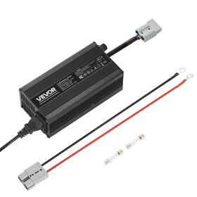 Uy360-lf1220 Vevor 12v 20a Lithium Battery Charger 14.6v Ac-dc Lifepo4 Smart For Rv
