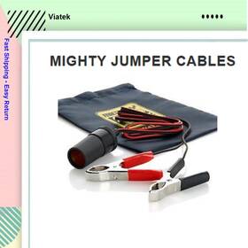 377472 Viatek Mighty Jumper Cables 12v6a Dc
