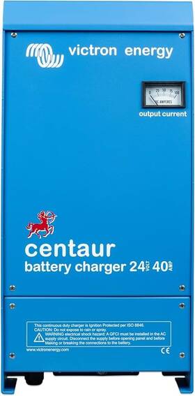 Cch024040000 Victron Energy Centaur 40 Amps 3-bank Battery Charger 24 Volts