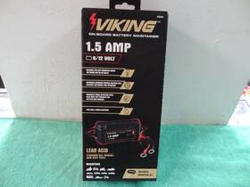 59520 Viking 193175473356 New On Board Battery Maintainer 1.5 Amp 6v And 12v -