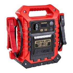 57084-viking Viking 3400 Peak Amp Compact Portable Jump Starter For 12v And 24v Battery Systems