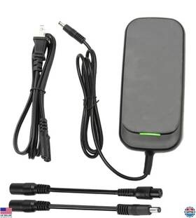 C80-v Visit The Xietongpo Store 36v 2a Battery Charger With 3 Plugs 2.1mm 2.5mm Dc Plug And 8mm 3-prong Female