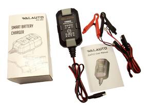 Gap02 Walauto Smart Battery Charger Maintainer 6 And 12 Volt La Gel Efb Agm Lithium