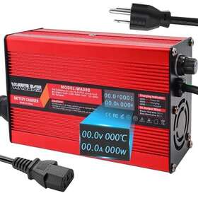 Waouks 772728810543 72v 3a Charger Lead Acid Agm Gel Vrla Opzv Battery With Oled Disp