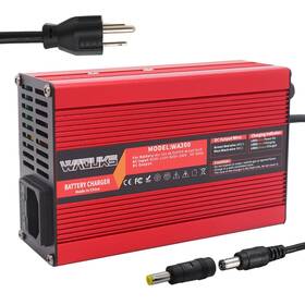 Wa300-54605r Waouks 54.6v 5a Charger 48v Li-ion Battery Red Aluminum Case With Cooling Fa