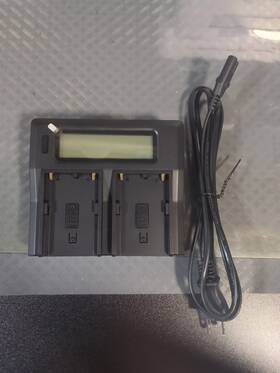 Lch-dc-bpu60-01 Wasabi Power Dual Lcd Battery Charger For Sony Bc-u1 Bp-u30 Bp-u60 Bp-u90 Open Box #76