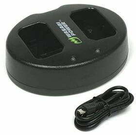 Lch-dc-fw50-01 Wasabi Power Dual Usb Battery Charger For Sony Np-fw50