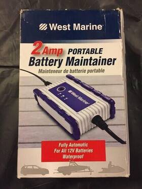 14982037 West Marine 2 Amp Portable Battery Charger/maintainer