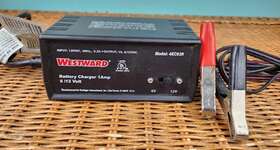 4kc93r Westward Battery Charger 1amp 6/12volt 6v/12v Model