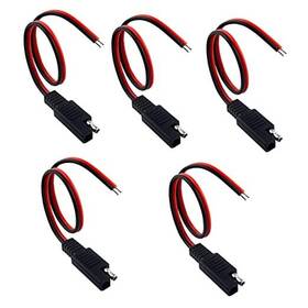 Wgcd 602914545440 5 Pcs Sae Power Automotive Extension Cable Quick Connector Disconnect