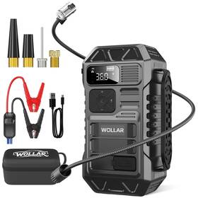 3000a Wollar B33l Jump Starter With 160psi Air Compressor - Car Battery Jumper 7