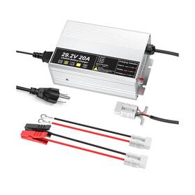 Xnvua 727370974853 29.2v 20a Lifepo4 Battery Charger 24v Rechargeable For Lithium Ir