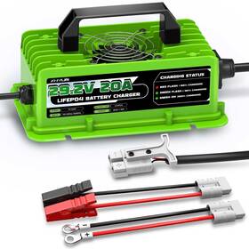 Xnvua 727370978844 29.2v 20a Lifepo4 Battery Charger 24v Rechargeable With Multiple