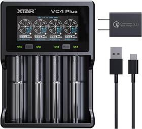 Xtar 445057437486 Vc4 Plus Battery 3a Fast Charger 4 Bay Rechargeable Extend