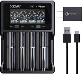 Xtar 705353283178 Vc4 Plus Battery 3a Fast Charger 4 Bay Rechargeable Extend