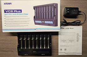 Xtar 952918300175 Vc8 Plus 8-bay Lcd Li-ion Ni-mh Battery Charger - Tested Works