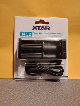 Xtar 952918320197 Mc2 Micro Usb Li-ion Battery Charger Portable Compact 2 Charging