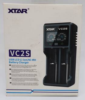 Vc2s Xtar 952918341413 Upgraded Usb-c Li-ion/nimh Battery Charger New