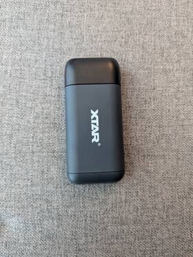 Fxt-pb2sl-bk Xtar Pb2sl 2-in-1 Charger With Power Bank Function Black