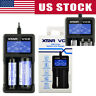14500 Xtar Vc2 Usb Charger Lcd Display Battery 7903646255212