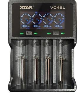 Vc4sl Xtar Li-ion Battery Charger Cylindrical Batteries Lcd Used Box Only