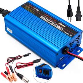 Xykj 744759782649 Unocho 24 Volt Battery Charger Smart Fully Automatic Maintainer