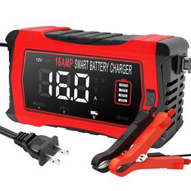 Th-001 Yhchkj 16-amp Battery Charger 24v 12v Portable Car Smart Lifepo4 Lea