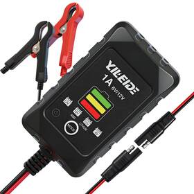 Yileide 741841398085 1a Smart Battery Charger For 6v/12v Lead-acid And 12v Lithium Batteries- Trickl
