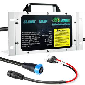 58.4v20a Yileide 974380170322 Golf Cart Lithium Battery Charger On-board With Ot M8 14-8 Termina