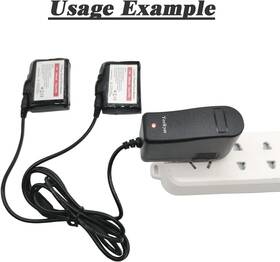 Yorikyas 732072741399 8.4v Heated Gloves Charger Socks Adapter For Batteries Charging