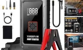 M1-6000a Yuyao Ellione Electric M1 Car Battery Jump Starter With Air Compressor 6000a 150psi 9.0 L Gas/8.0l