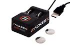 Lir2032-lir2450-lir2016 Zchg-01 Zackees Rechargeable Usb Coin Cell Charger For 680270711020