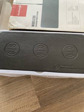 Wg-3b Zealsound Wireless Charging Power Station Qi Compatible/z