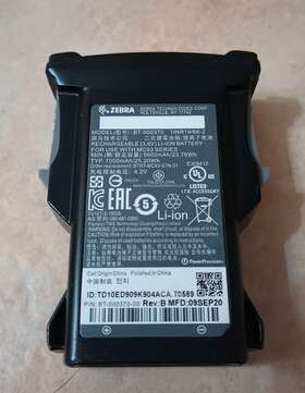 Bt-000370-50 Zebra Mc93 Mobile Computer Battery 3.6v 7000mah Genuine Oem Bt-000370