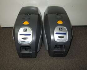 Z31-000c0200us00 Zebra Lot Of 2 X Zxp Series 3 Id Card Printer Single Sided Usb And Ethernet