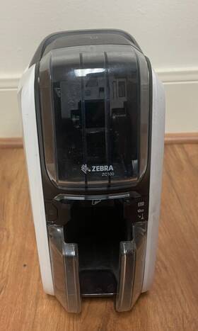 Zc11-000w000us00 Zebra Zc100 Zc11 Lt Single Sided - Id Card Printer Needs Fix