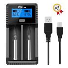 Zh221c Iegrow Smart Battery Charger Lithium Rechargeable Batteries Chargers Lcd Display