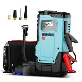 Sh112013eu Zhejiang Hangshuai Technology Co. Ltd Portable Car Jump Starter With Air Compressor 1000a Battery