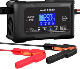 Zhihiui 313054545503 25-amp Smart Battery Charger Lithium Lifepo4 Lead-acid Agm/gel/sla.. Car