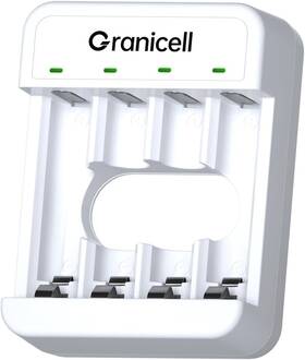 Zhuhai Top Battery Co. Ltd 445047147173 4-bay Aa/aaa Charger Usb High-speed Independent Slots Adapter-free